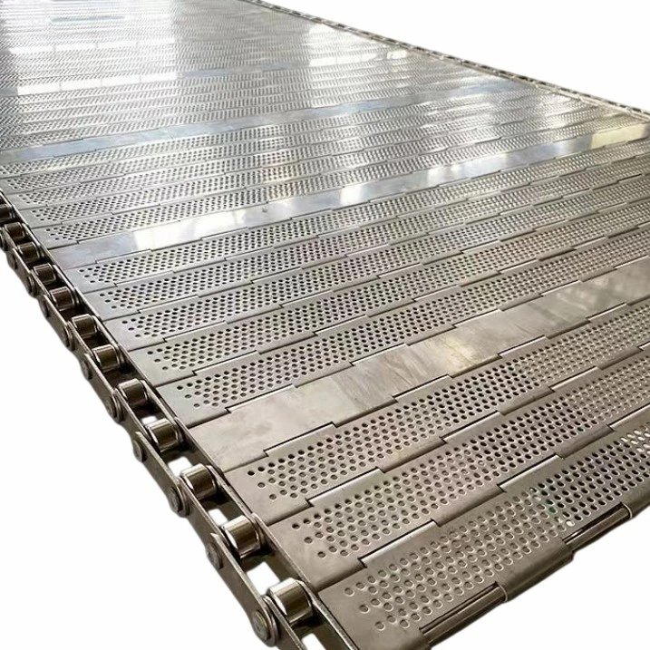 Chain Plate Link Conveyor Belt factory